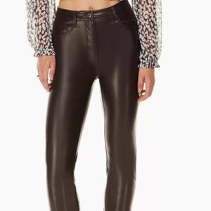 Wilfred The Melina Slim Pant High-waisted Vegan Leather pants